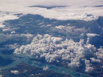 Italia desde el avión